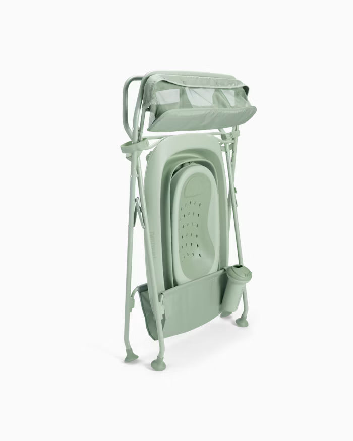 Bañera plegable con soporte de baño TWISTSHAKE