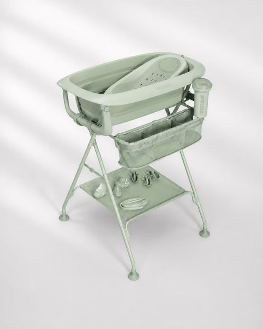 Bañera plegable con soporte de baño TWISTSHAKE